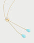COLLANA STATEMENT SALISCENDI TURCHESE GRZ029M3TAU